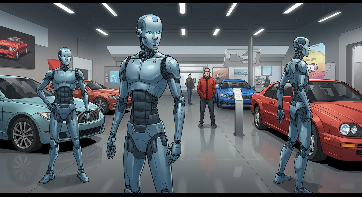 Your Next Car Salesman Might Need Recharging